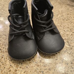 Dr. Martens Black Kids Boots